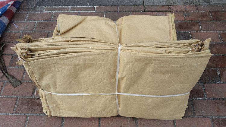 二手牛皮纸袋 纸塑复合袋 塑料粒子编织蛇皮袋加厚五金铁件包装袋
